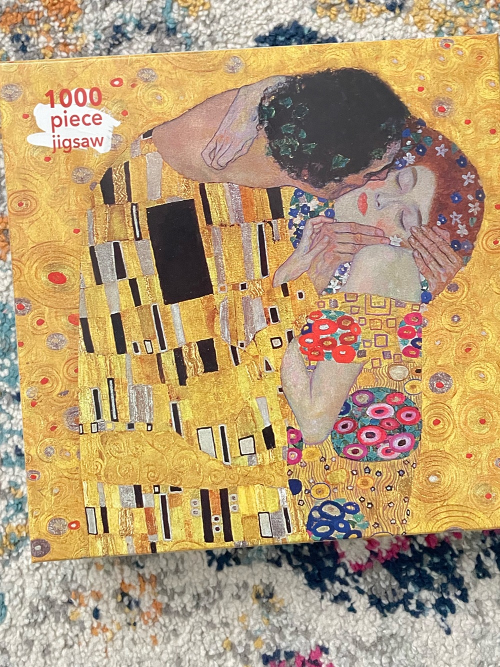 The Kiss by Gustav Klimt ~ 1000 Piece Puzzle